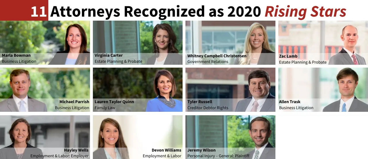 11 Attorneys are Rising Stars