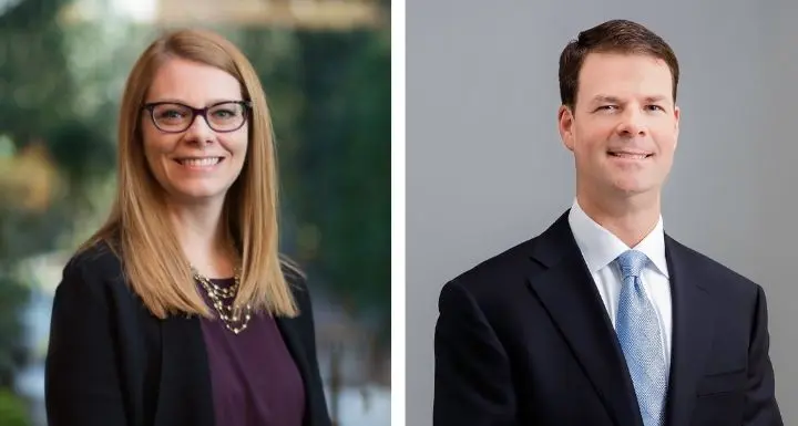 Angela Doughty and Paul Fanning