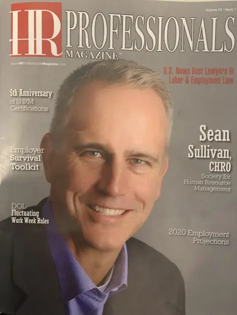 HR Professional Magazine Cover