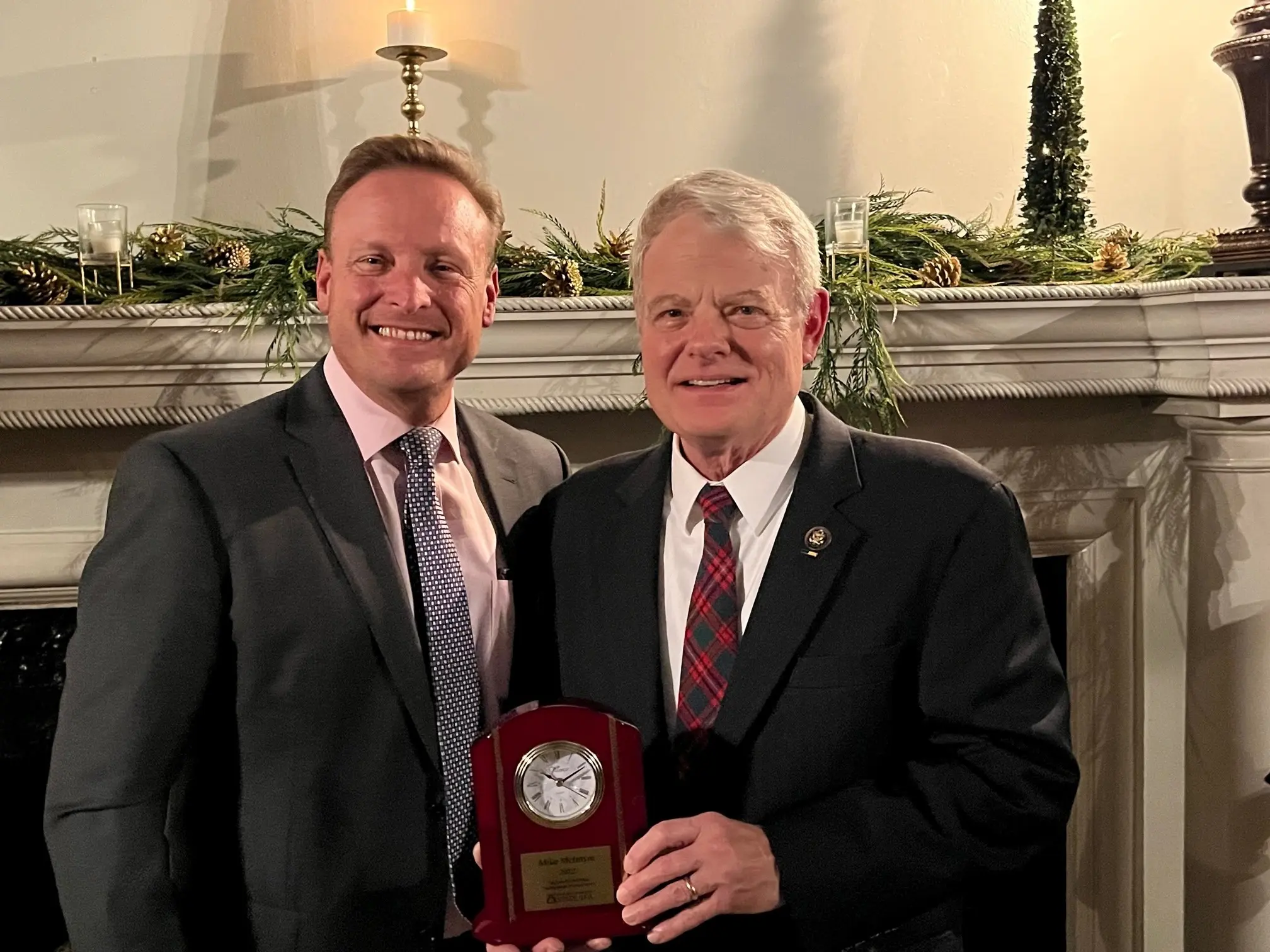 Mike McIntyre and Senator Danny Britt