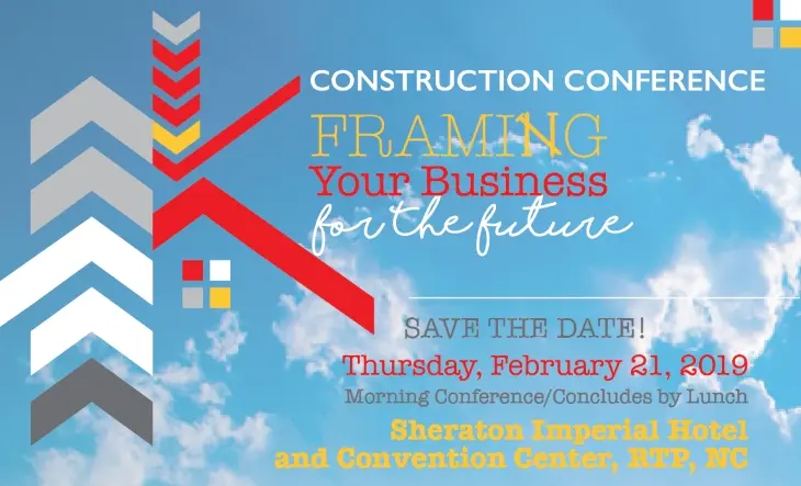 Save the Date for 2018 Construction Conference